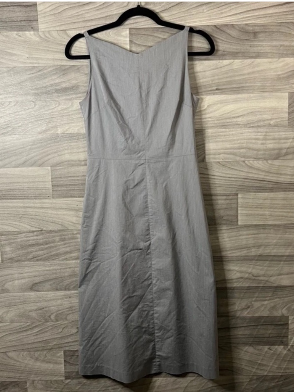Express gray sheath dress